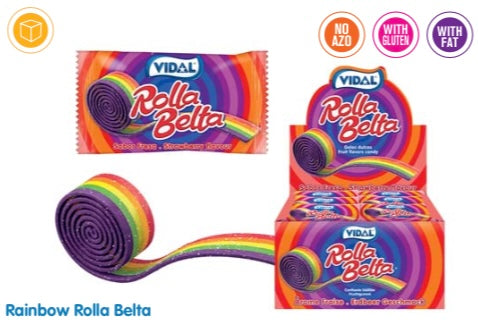 Vidal Rolla Belta Rainbow - 24pcs