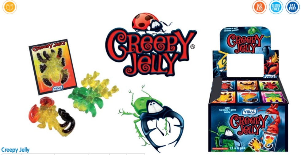 Vidal Creepy Jellies - 11pcs