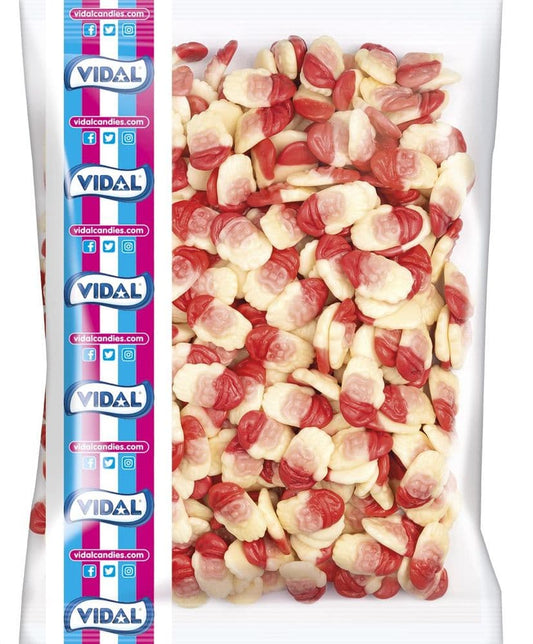 Vidal Jelly Santa Heads - 3kg